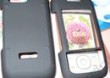 Rubber Case z szybk� NOKIA 5200 - czarny