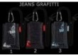 FUTERA� SOX JEANS GRAFITTI