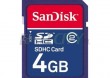 Karta SANDISK Karta SDHC 4GB _ P o l s k a _ d y s t r y b u c j a ! ! ! _ Wysyłka DZIŚ