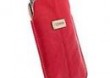Krusell Luna mobile pouch L Red / Sand sk�ra